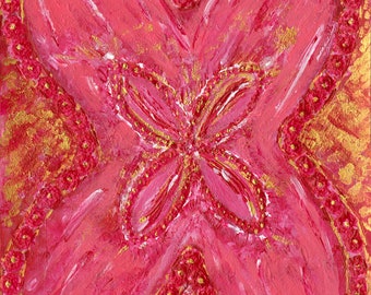 ASCENSION ARTWORK, LOVE Art, spirituelles Kunstwerk, hochschwingende Kunst, inspirierend meditatives persönliches Wachstum spirituelle Kunst