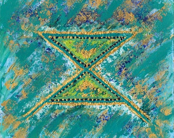 ASCENSION ARTWORK, SAFE Art, Spiritual Artwork, High Vibrational Art, Inspirational Meditative Personal Growth Spiritual Art