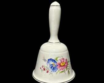 Porcelana fina vintage de la Inglaterra victoriana, pintada a mano, con texto en inglés "The Butchart Gardens", tono dulce (10 cm)