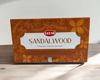 Zoom Sandelhout Masala Wierookstokjes, Aromatherapie, Meditatie