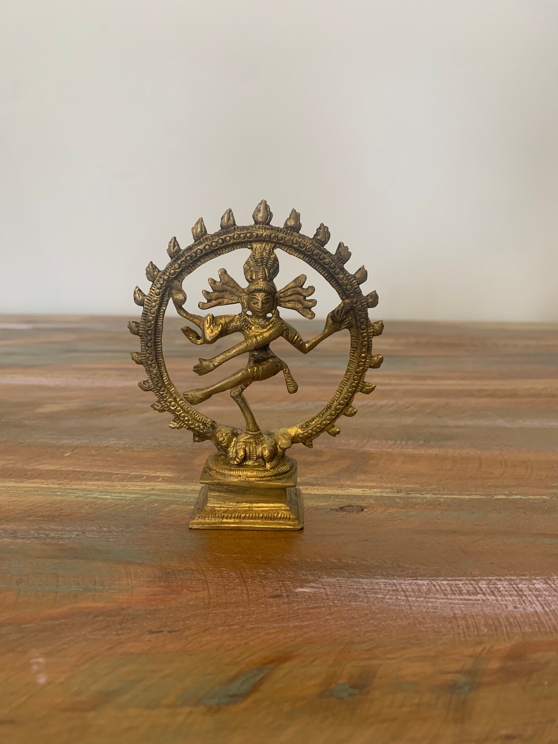 Brass Nataraja Statue, Dancing Shiva, Nataraja Statue, 35 Cm, Big Large  Brass Nataraja Idol, Nataraja Murti, Yoga Room Decor 