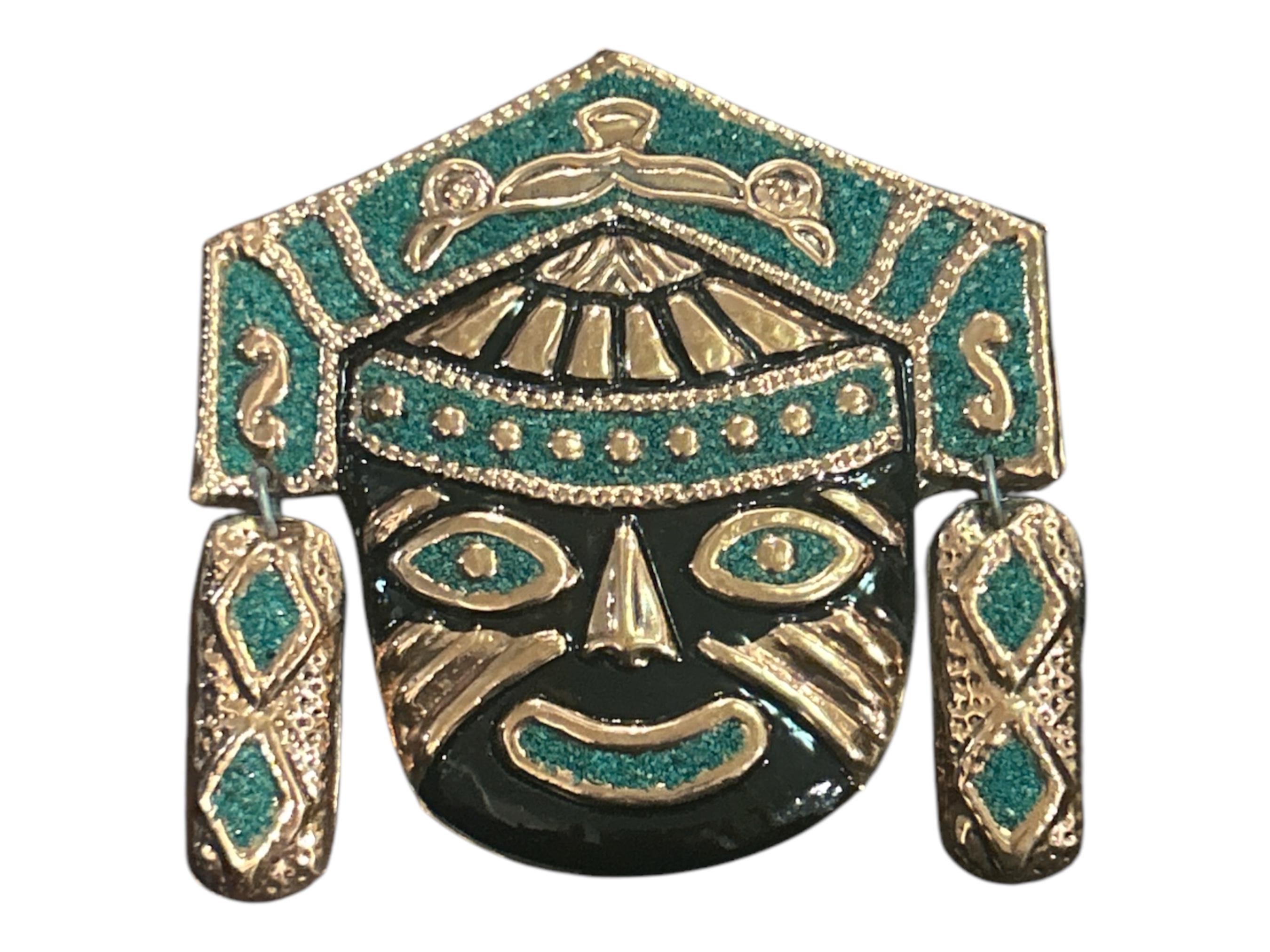 Modelo De Mascara De Deus Sol Inca