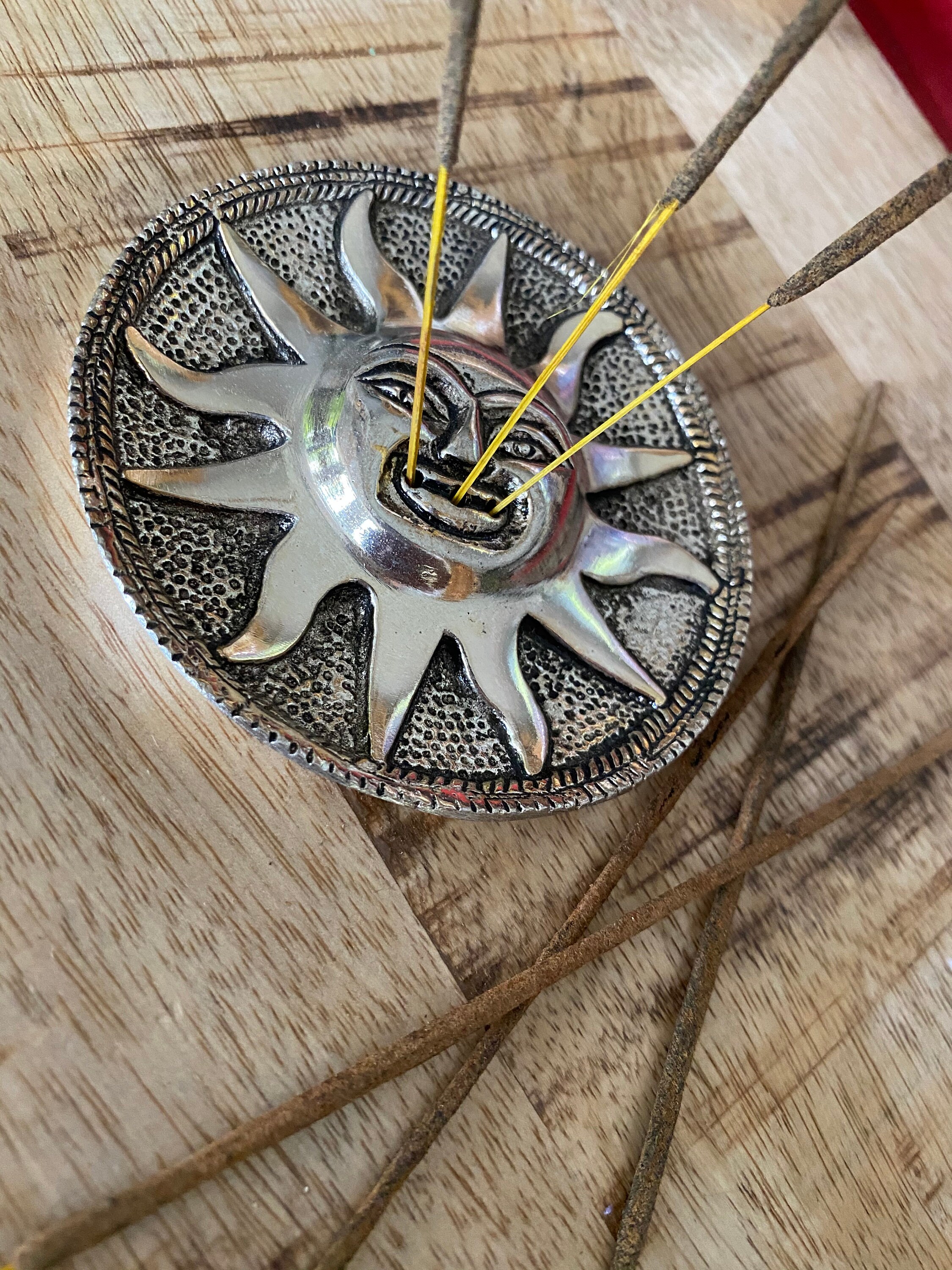 Sun Incense Holder Hippie Style Mandala Incense Burner Etsy