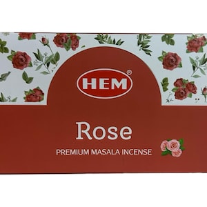 Zoom Rose Premium masala wierook spirituele geuren wierookstokjes biologische wierook voor aromatherapie, zuivering, meditatie, rust