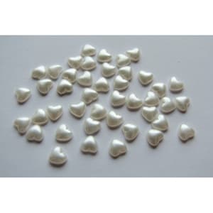 3x3mm-4x4mm-5x5mm-6x6mm-7x7mm-8x8mm-9x9mm-10x10mm Natural Fresh Water Pearl Heart Cabochon Flat Back Loose Gemstones, Fresh Water Pearl