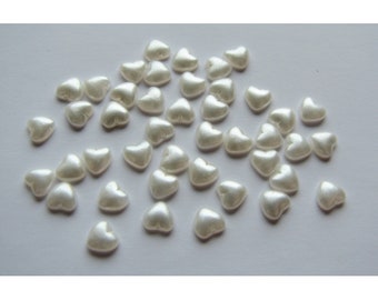 3x3mm-4x4mm-5x5mm-6x6mm-7x7mm-8x8mm-9x9mm-10x10mm Natural Fresh Water Pearl Heart Cabochon Flat Back Loose Gemstones
