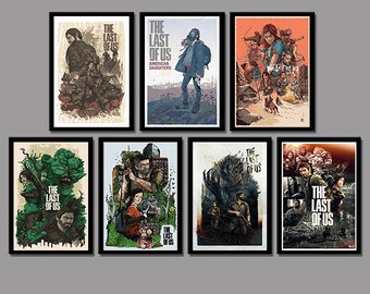Last Of Us Poster Etsy