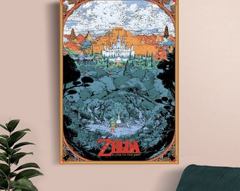 Zelda Poster Etsy