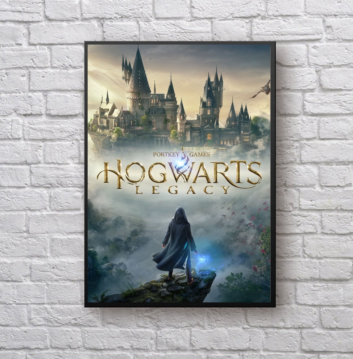 Hogwarts Legacy Poster cover Game poster canvas poster mural Etsy