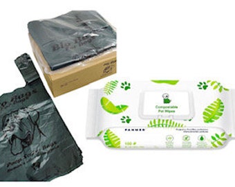 Happy Planet | Eco-Friendly | Pet Wipes & Poo Bags