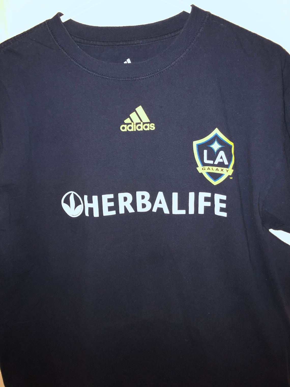 Vintage David Beckham LA Galaxy Shirt MLS Size Medium Etsy