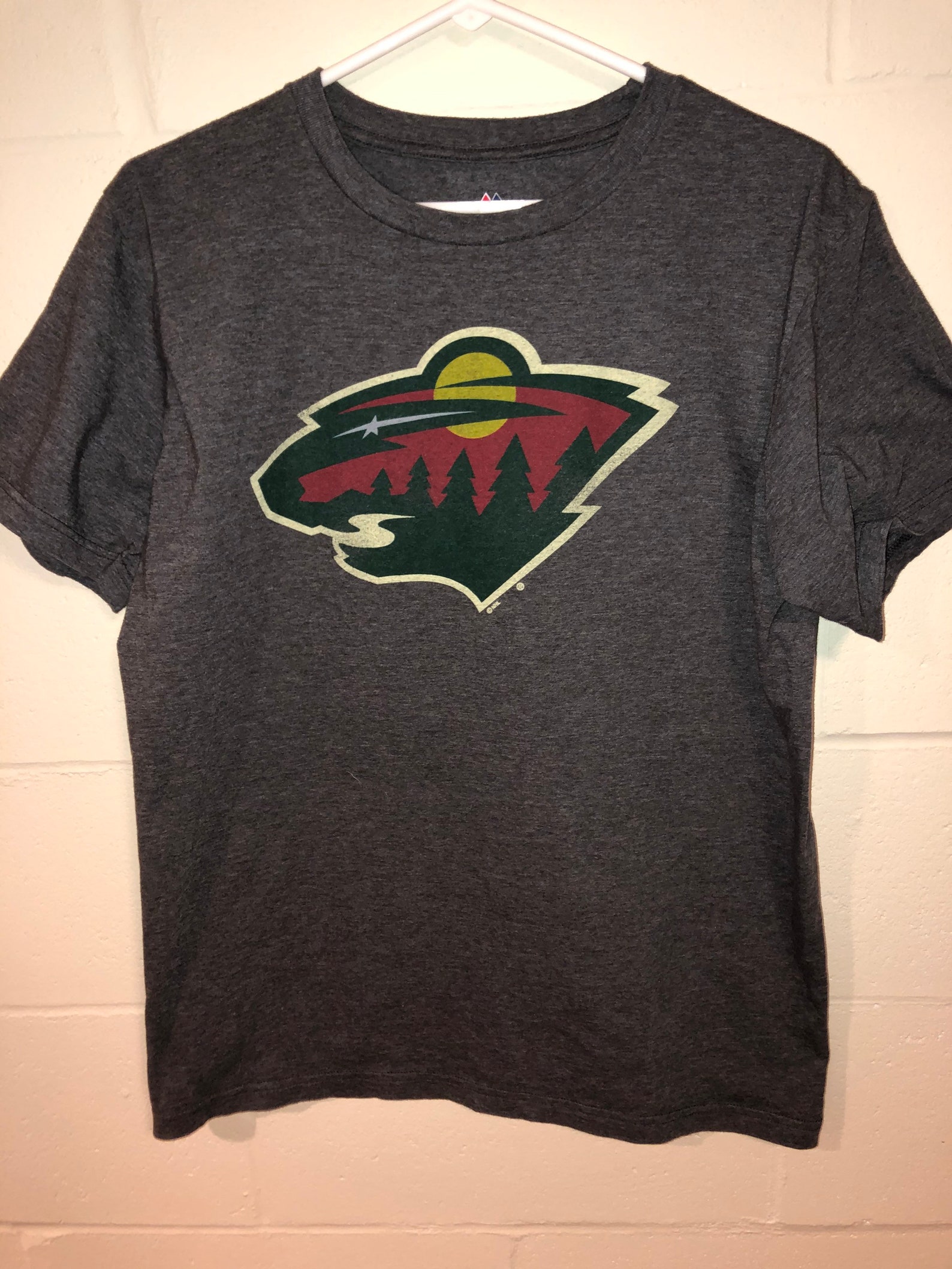 Minnesota Wild T Shirt Size Medium Majestic | Etsy