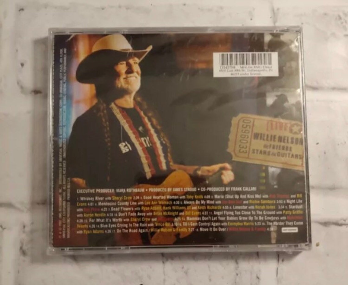 Willie Nelson Willie Nelson and Friends: Stars and Guitars | Etsy