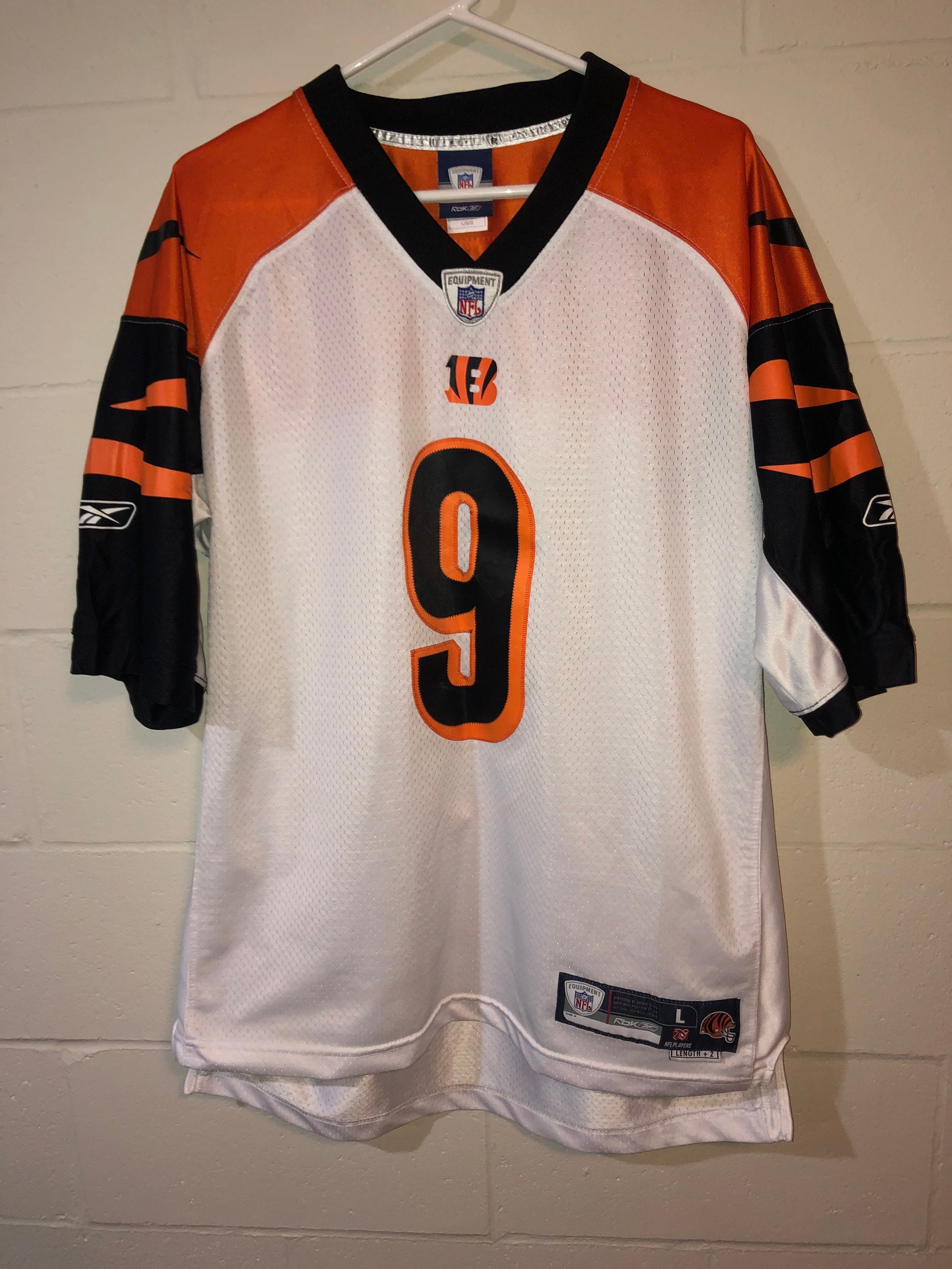 Vintage Reebok NFL Jersey Bengals Carson Palmer Black - Etsy