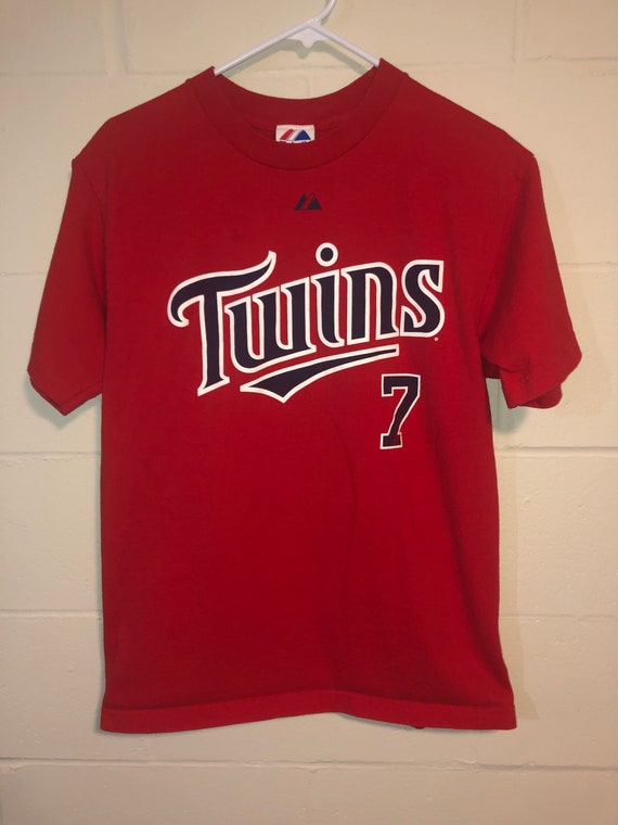 Vintage Minnesota Twins Joe Mauer T Shirt Size Medium -  Israel