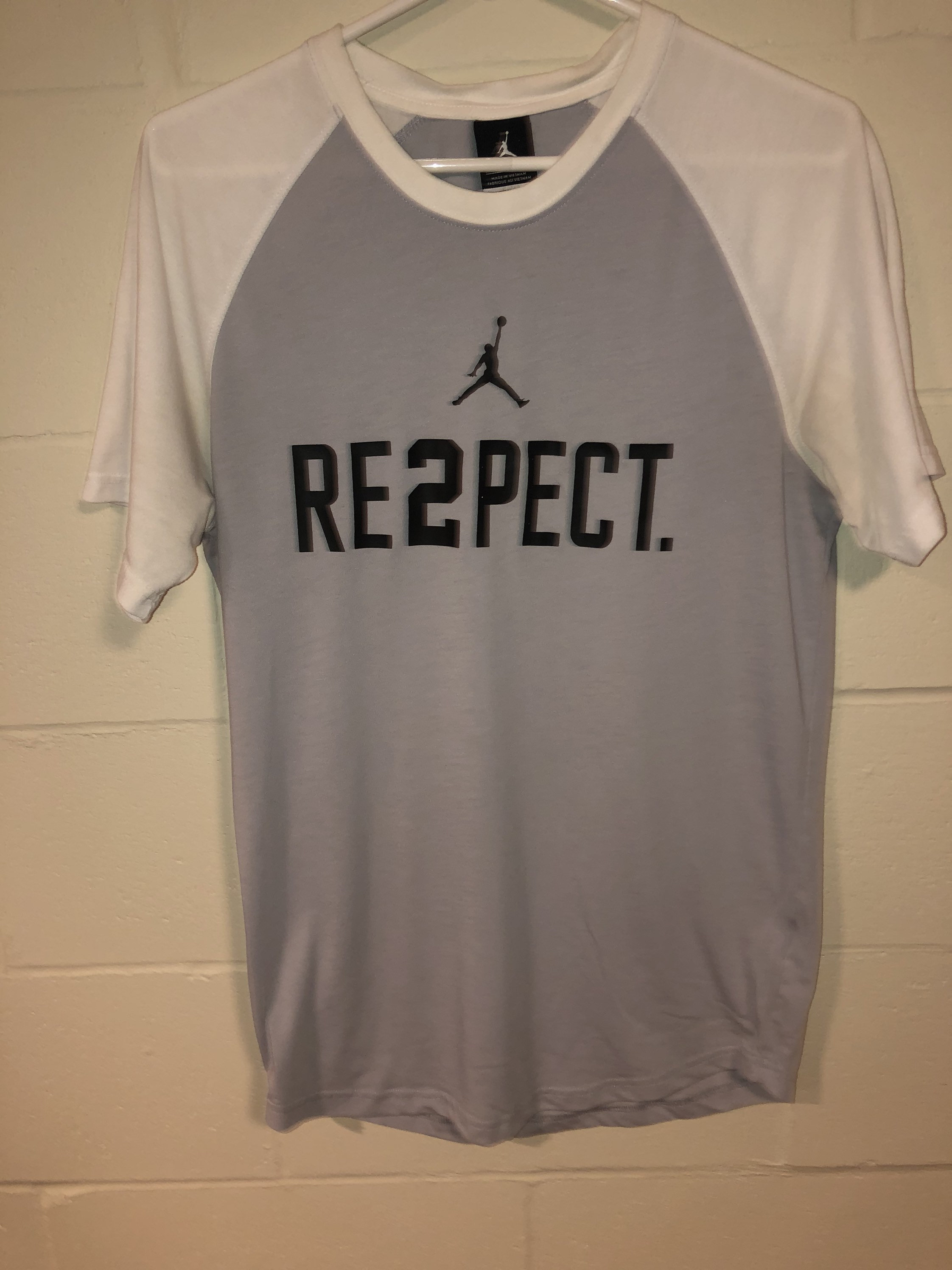 Nike Air Jordan Derek Jeter Re2pect T-shirt White Medium -  Norway