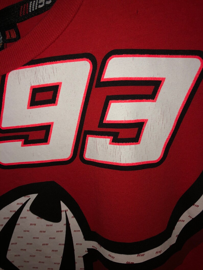 Marc Marquez Moto GP Shirt Size Large #93 Motorcycle