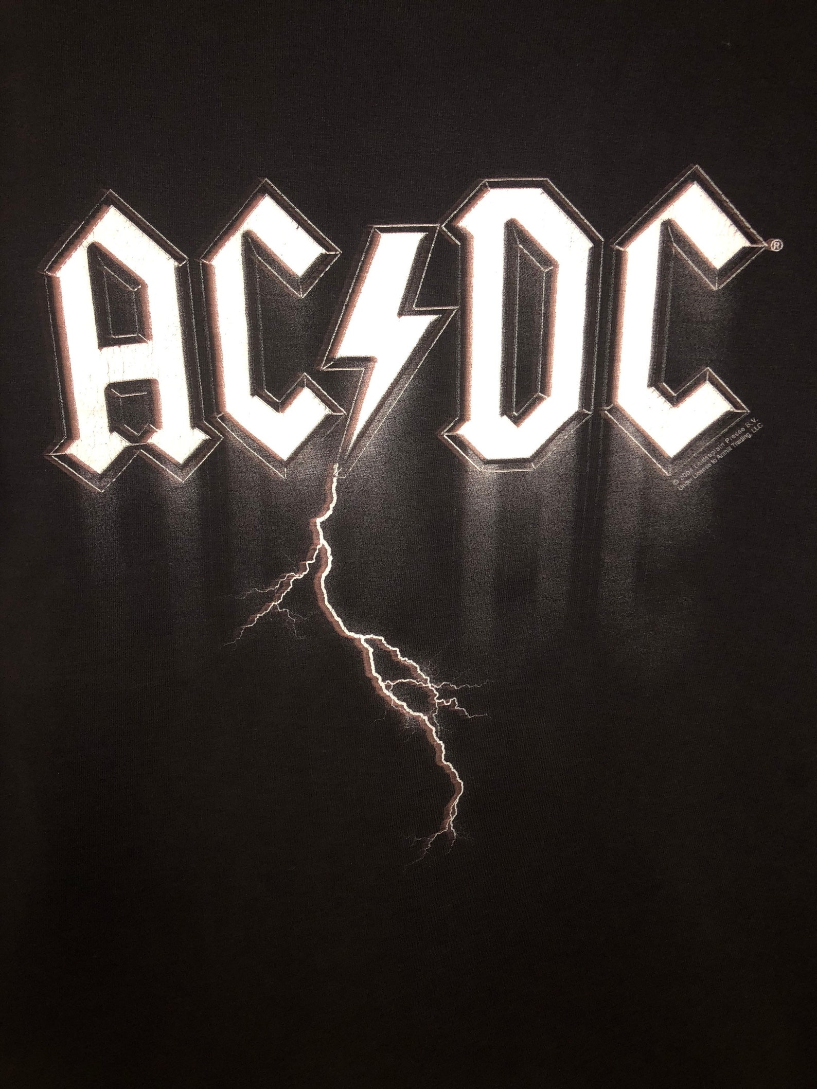 Vintage Ac/dc High Voltage T Shirt Large Rockware 2004 - Etsy