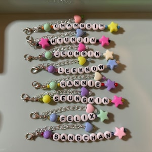 Customizable Stray Kids Kpop Keychains