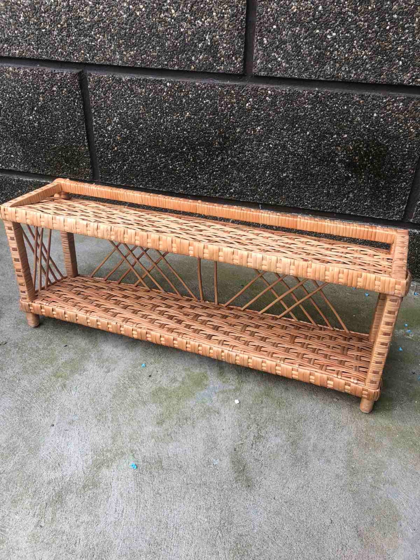 Wicker Shoe OrganizerRattan Shoe RackStorage Etsy