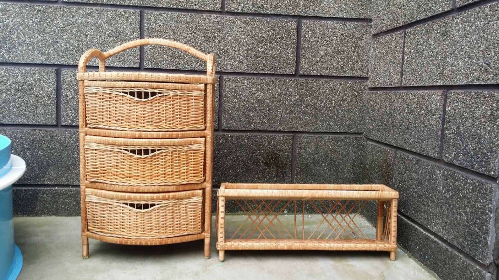 Wicker Shoe OrganizerRattan Shoe RackStorage Etsy