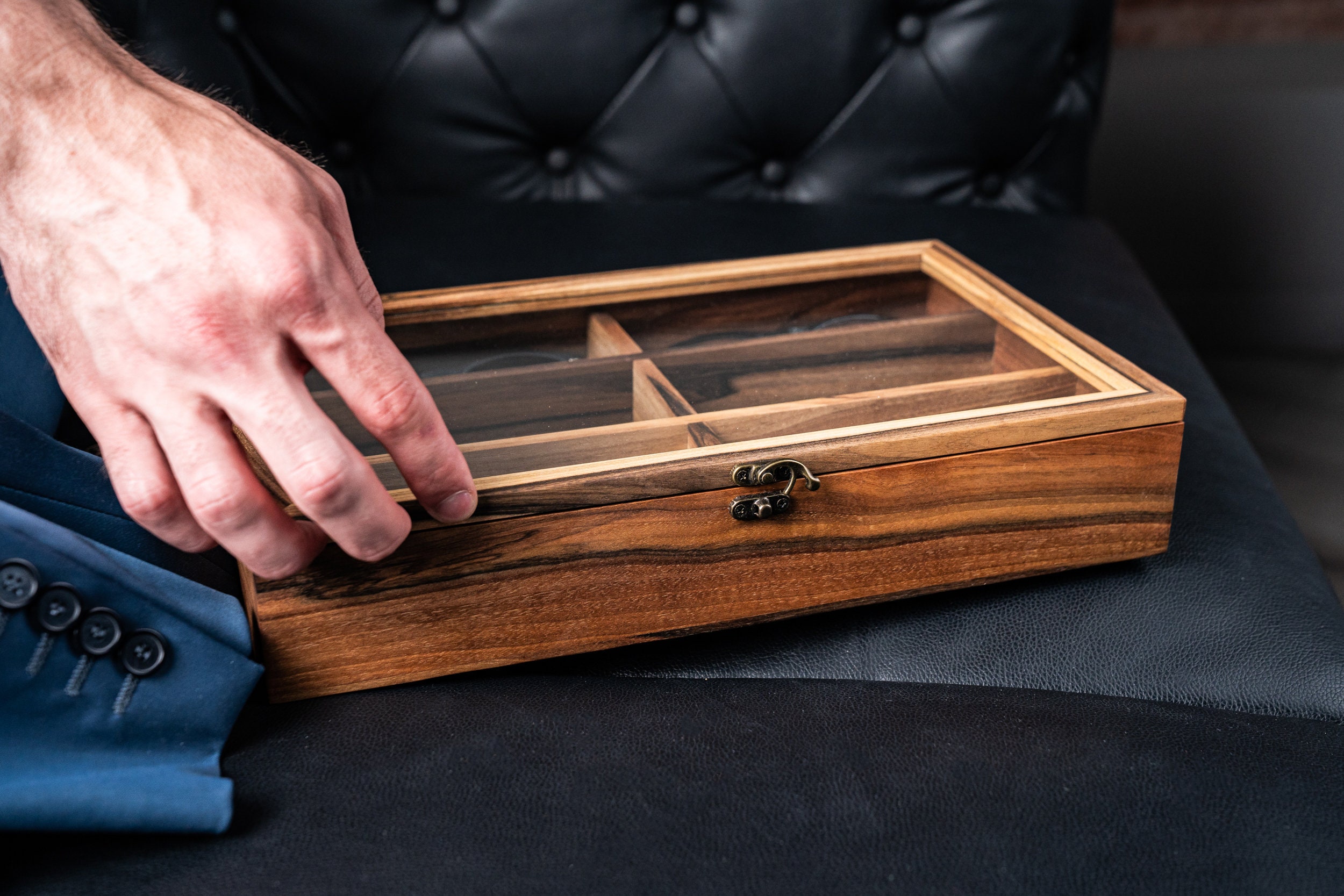 Personalized Wooden Glasses Case Engraved Glasses Box Wooden Etsy