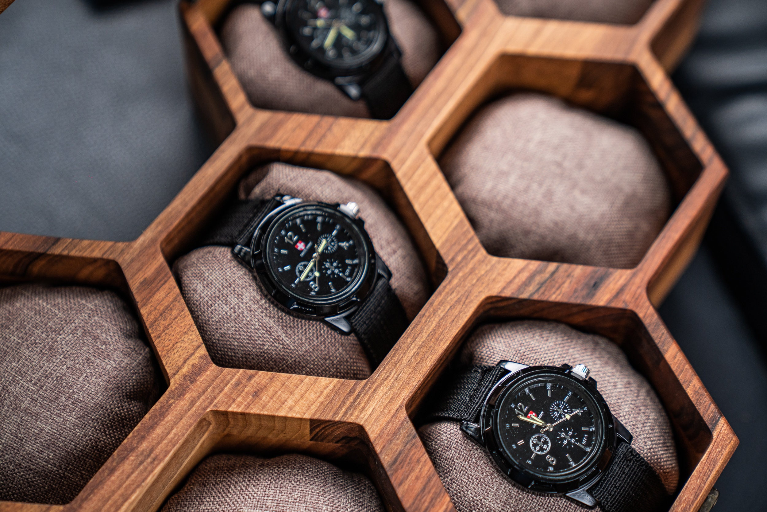 Watch Box for Men Watch Case for Men Watch Case Etsy UK