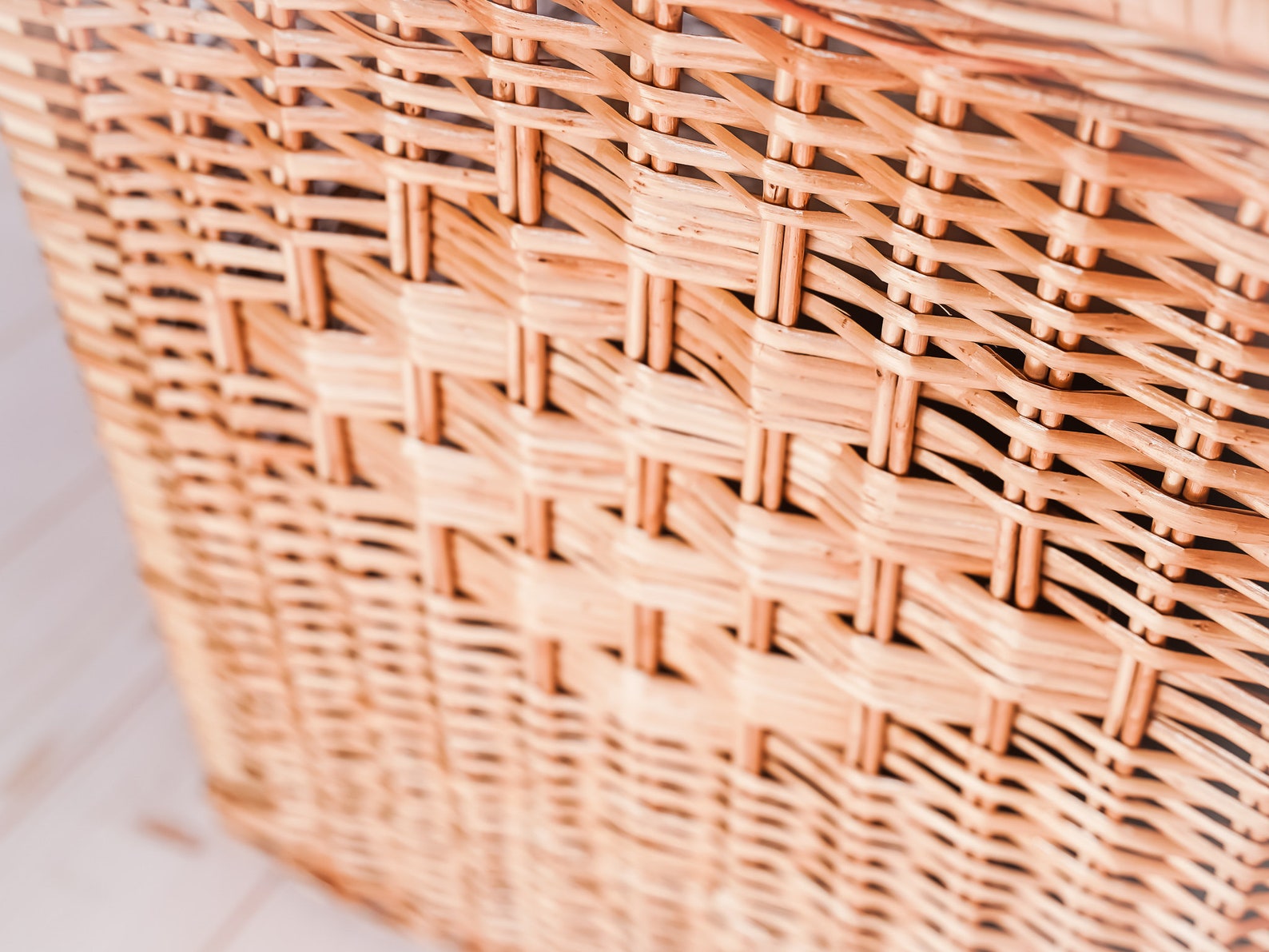 Boho Wäschekorb Gewebter Wäschekorb Korbkorb mit Deckel | Etsy