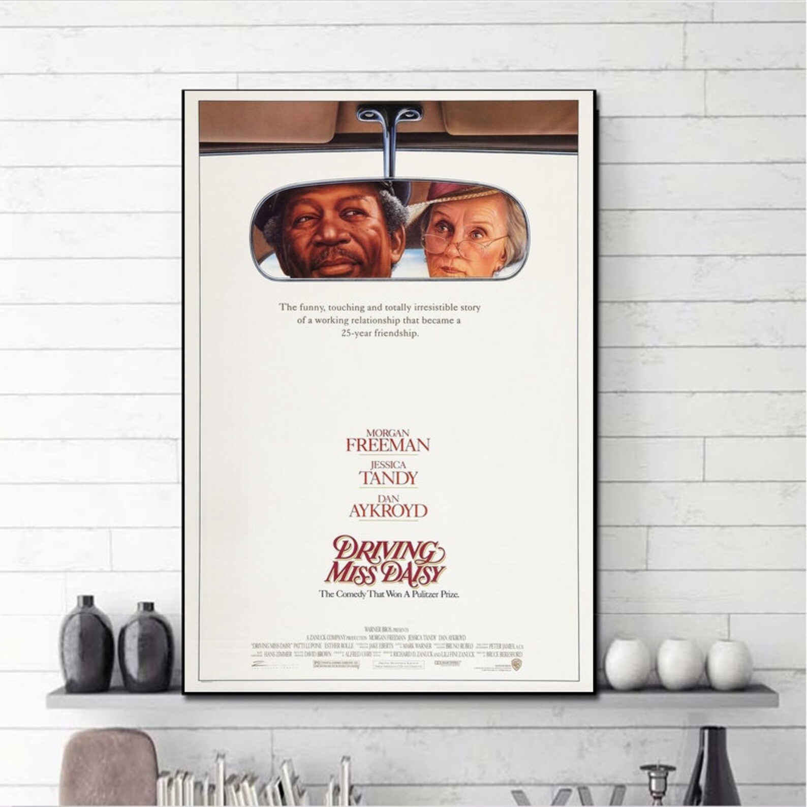 Driving Miss Daisy Movie Poster 1989 Vintage canvas poster | Etsy