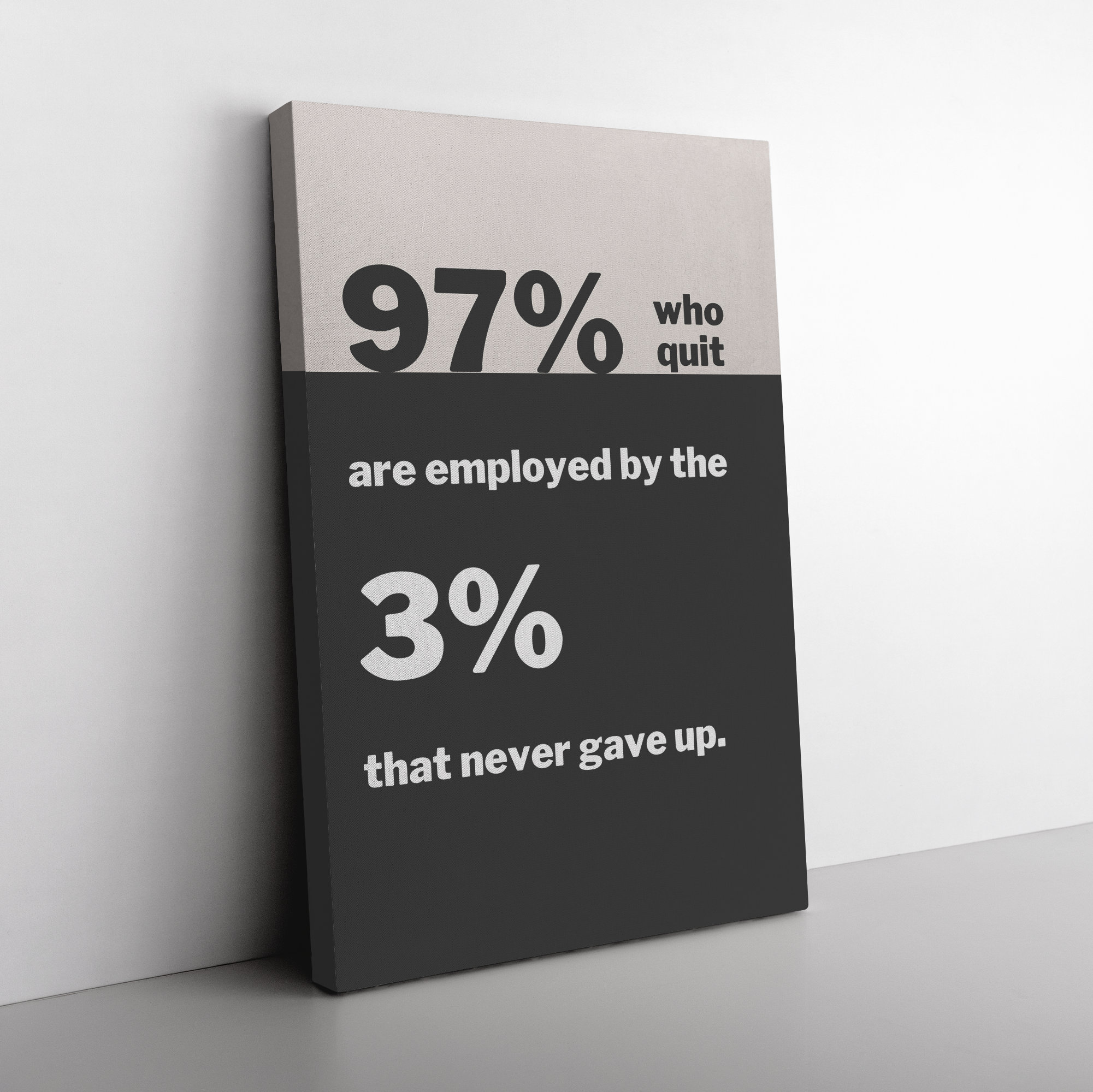 97 Who Quit Are Employed By The 3
