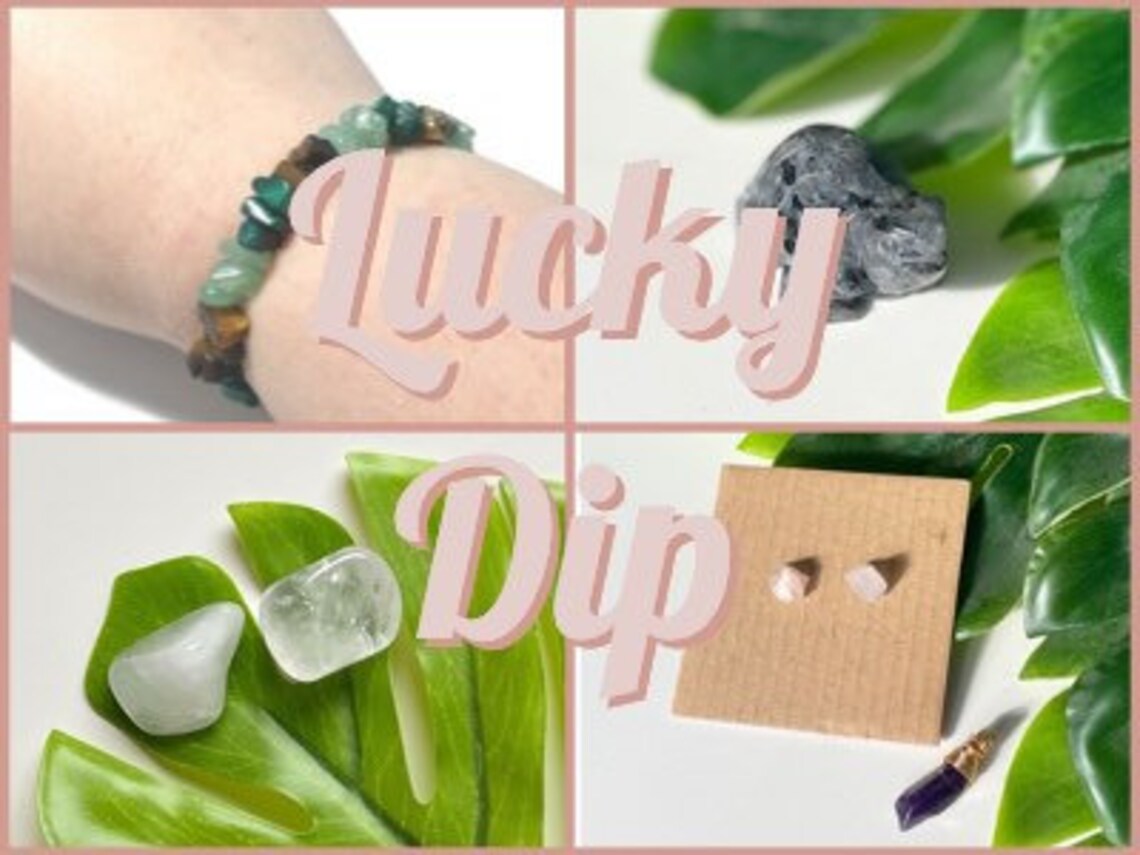 Crystal Lucky Dip Lucky Dip Mystery Lucky Dip Mystery Etsy