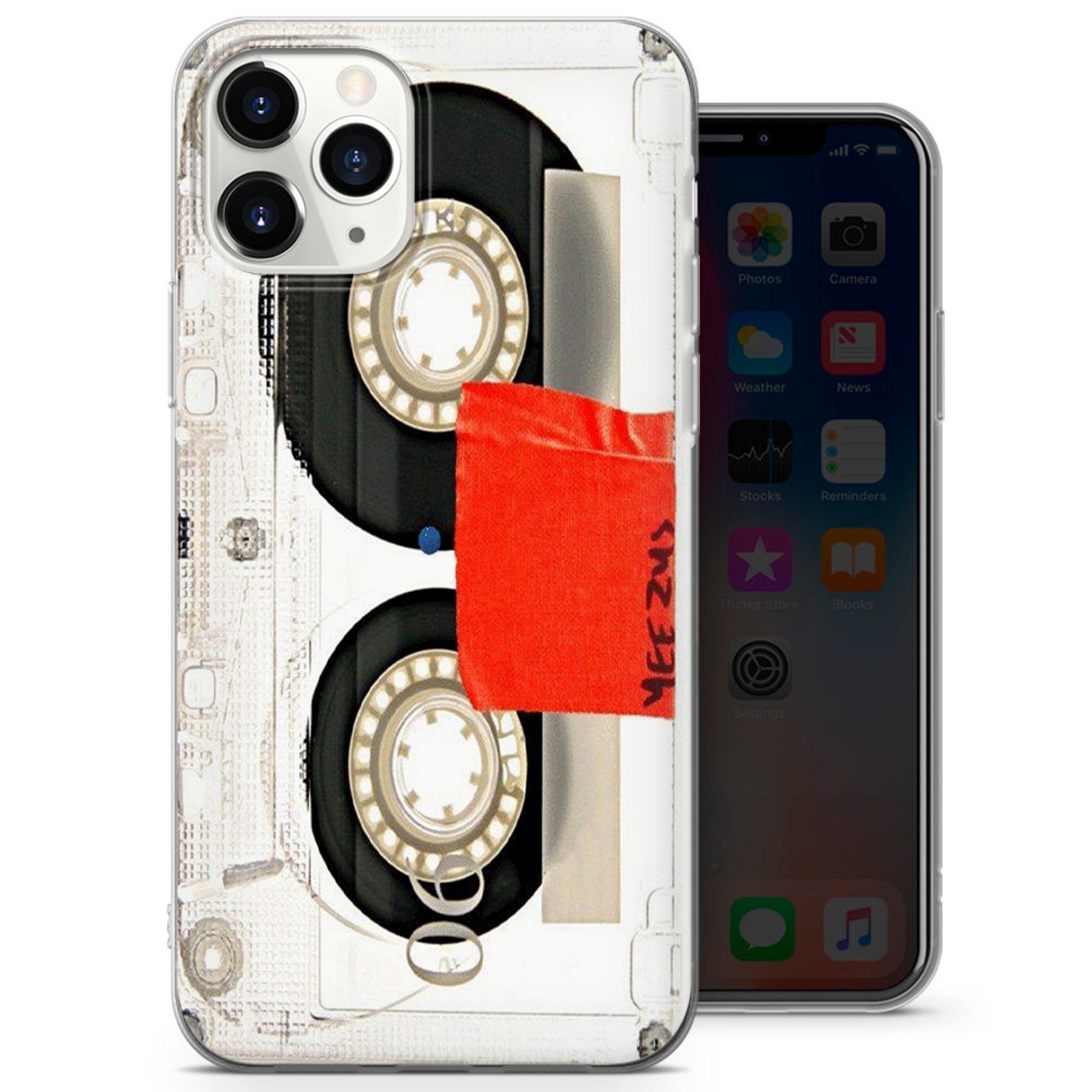 Cassette Tape Phone Case Retro Vintage Cover fits for iPhone Etsy