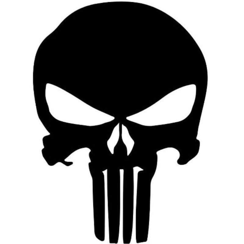 Punisher Logo .svg - Etsy