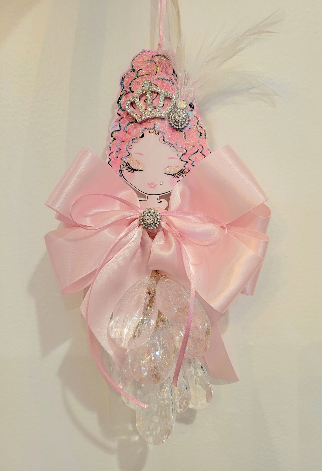 Chandelier Queen Decor Piece/hanging Ornament Etsy