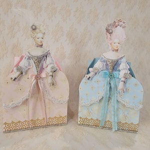 Marie Antoinette Ornate Gable Box