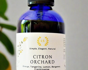 Natural Room Spray | Essential Oil Air Freshener | Holiday, Citrus & Botanical Scents