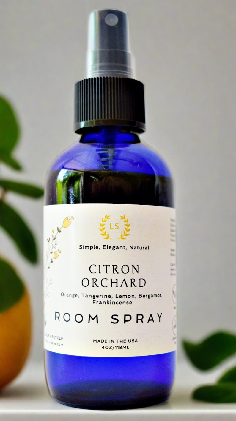 Room spray Citron Otchard with citrus essential oils