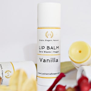 Bálsamo labial Zero Waste, vegano y ultrahidratante
