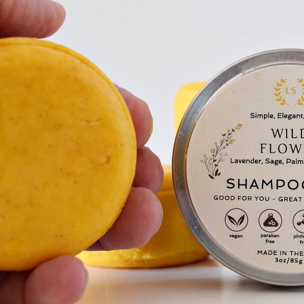 Shampoo + Conditioner Bar Set Vegan & Zero-Waste