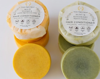 Hair Conditioner Bar | Vegan Solid Conditioner | Zero Waste, Plastic Free