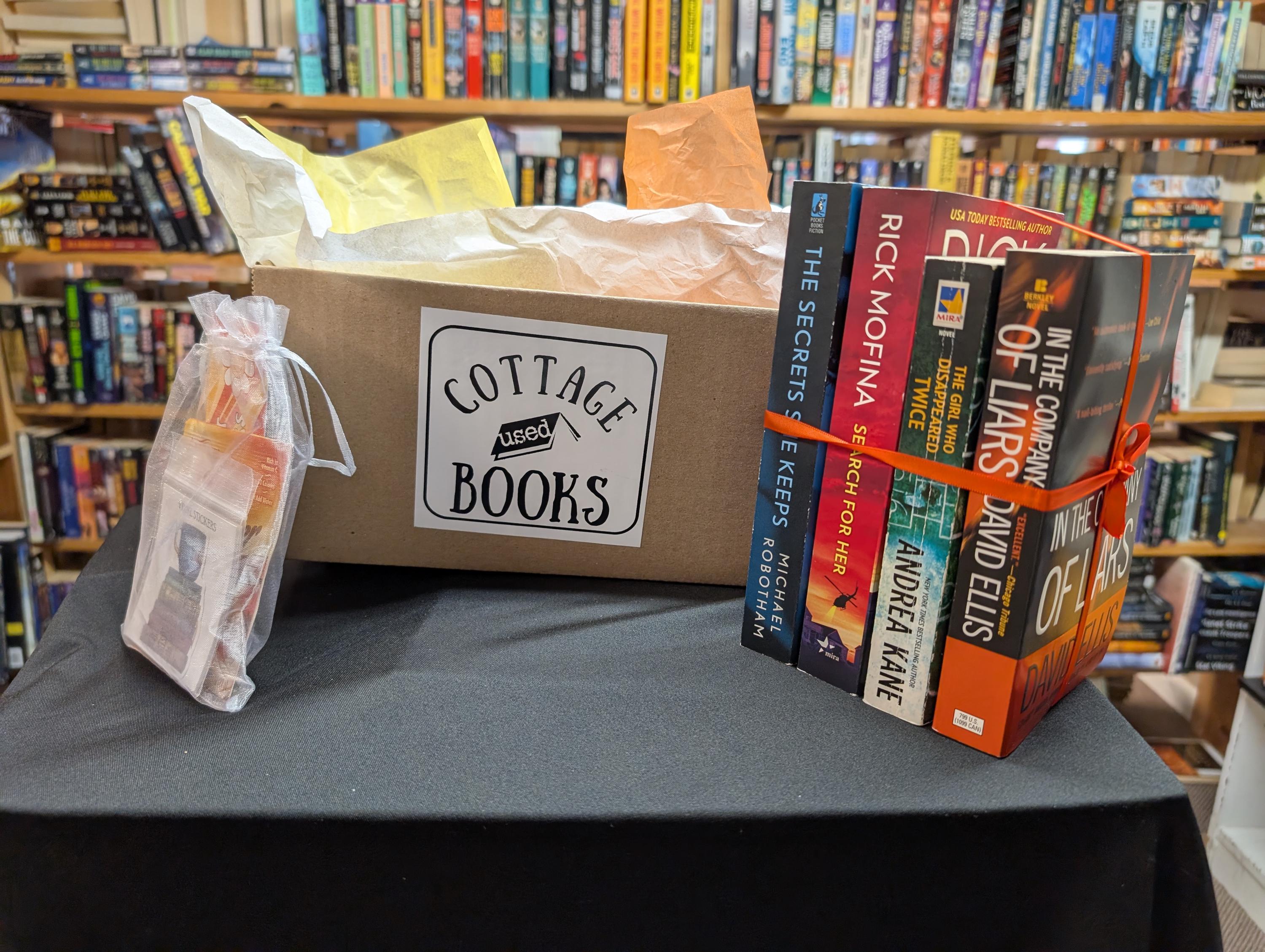Horror / Thriller Book Box ~ Personalized for you! Choose 1,3 or 6 months