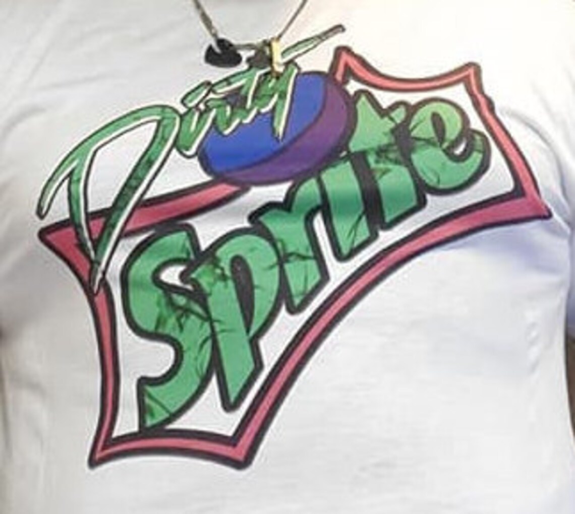 Dirty Sprite Center Print Shirt Design Etsy