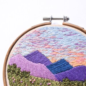 PDF Landscape Embroidery Pattern Embroidery Digital Guide Embroidery