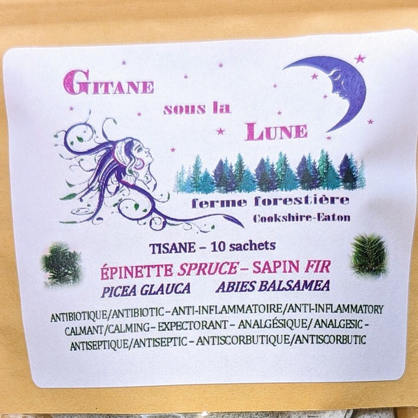Herbal tea SPIPLE (spruce) picea glauca Fir (fir) abies balsamea