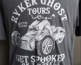 Ryker Ghost Tours - Can-Am Ryker Vintage Style Shirt