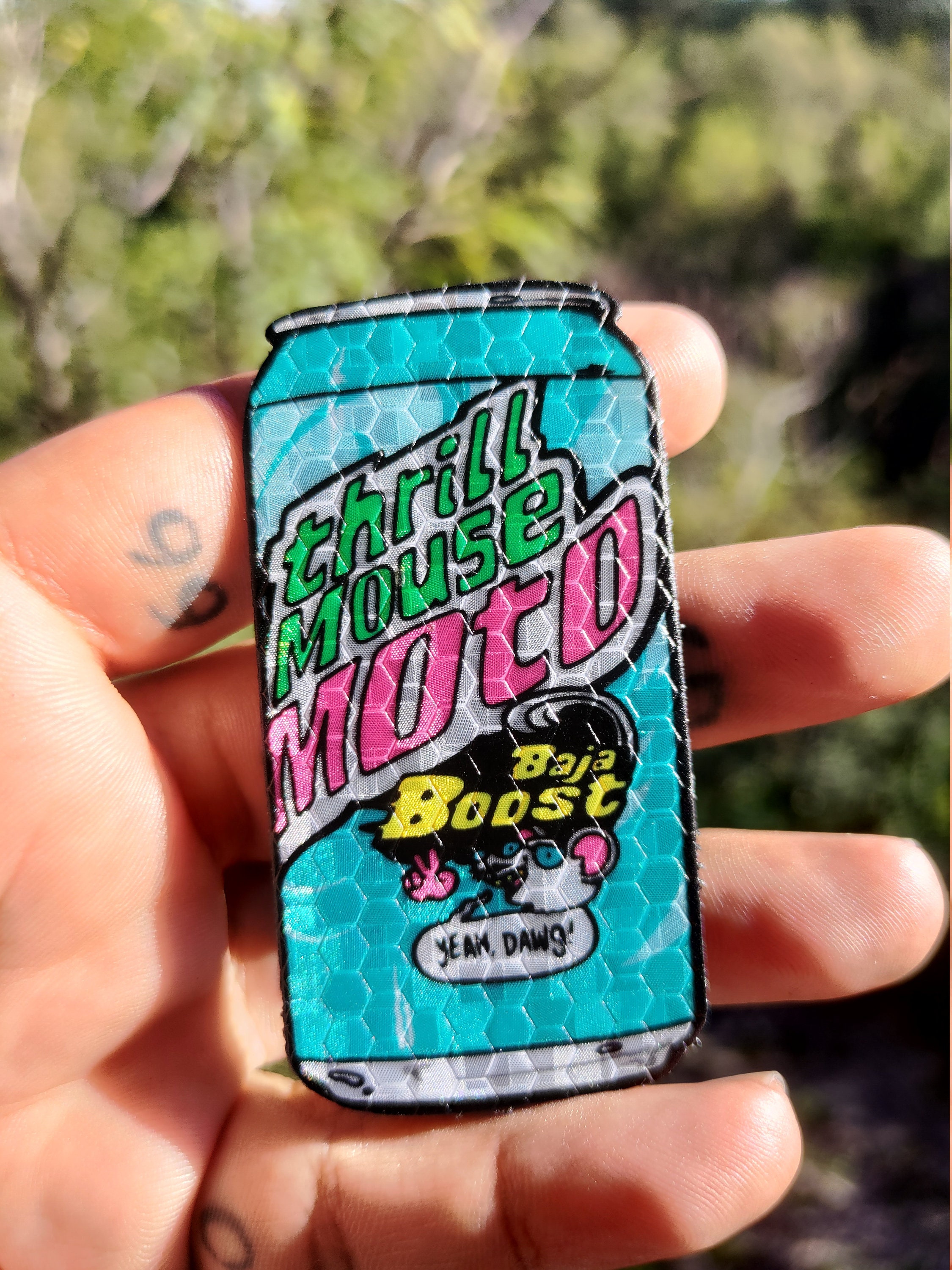 Baja Boost Reflective Patch and Logo Sticker - Etsy