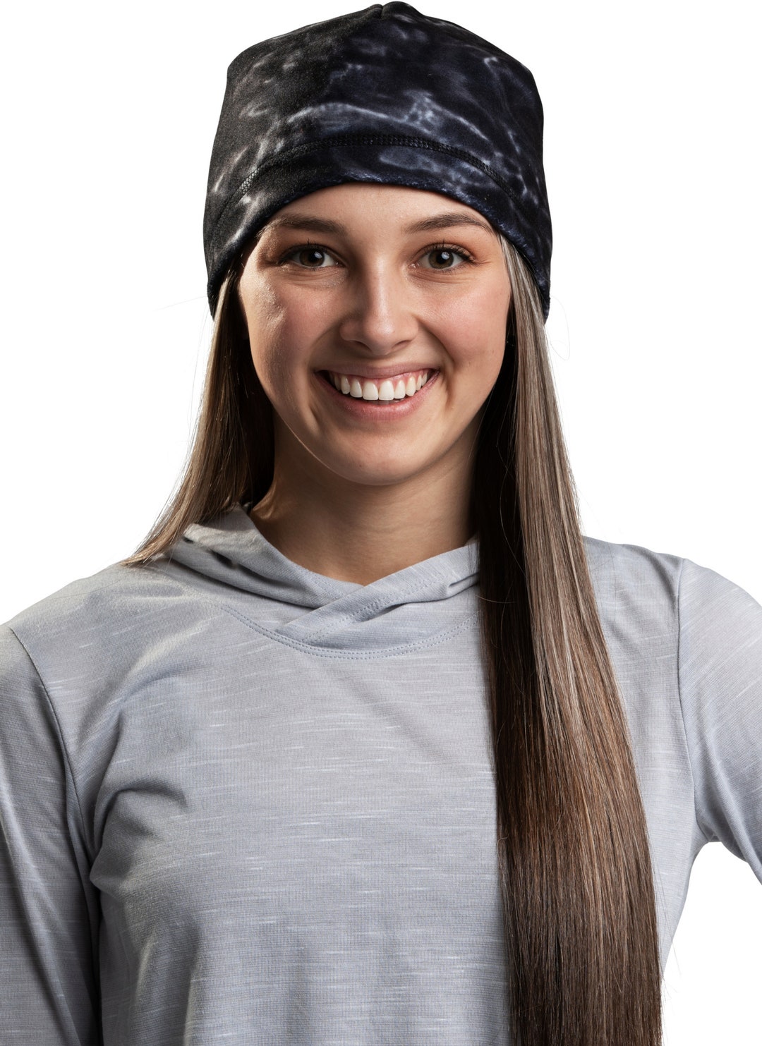 Women's Winter Hat Cold Weather Fleece Reversible Beanie Stocking