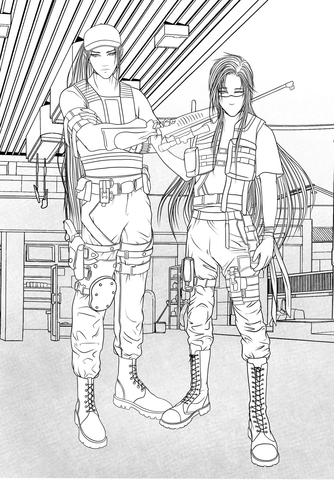 Mo Dao Zu Shi Colouring Pages Set | Etsy