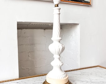 Mid Century Spanish Ceramic Table Lamp By Manises