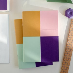 Notizheft Color Block / DIN A5 / Naturpapier Bild 1